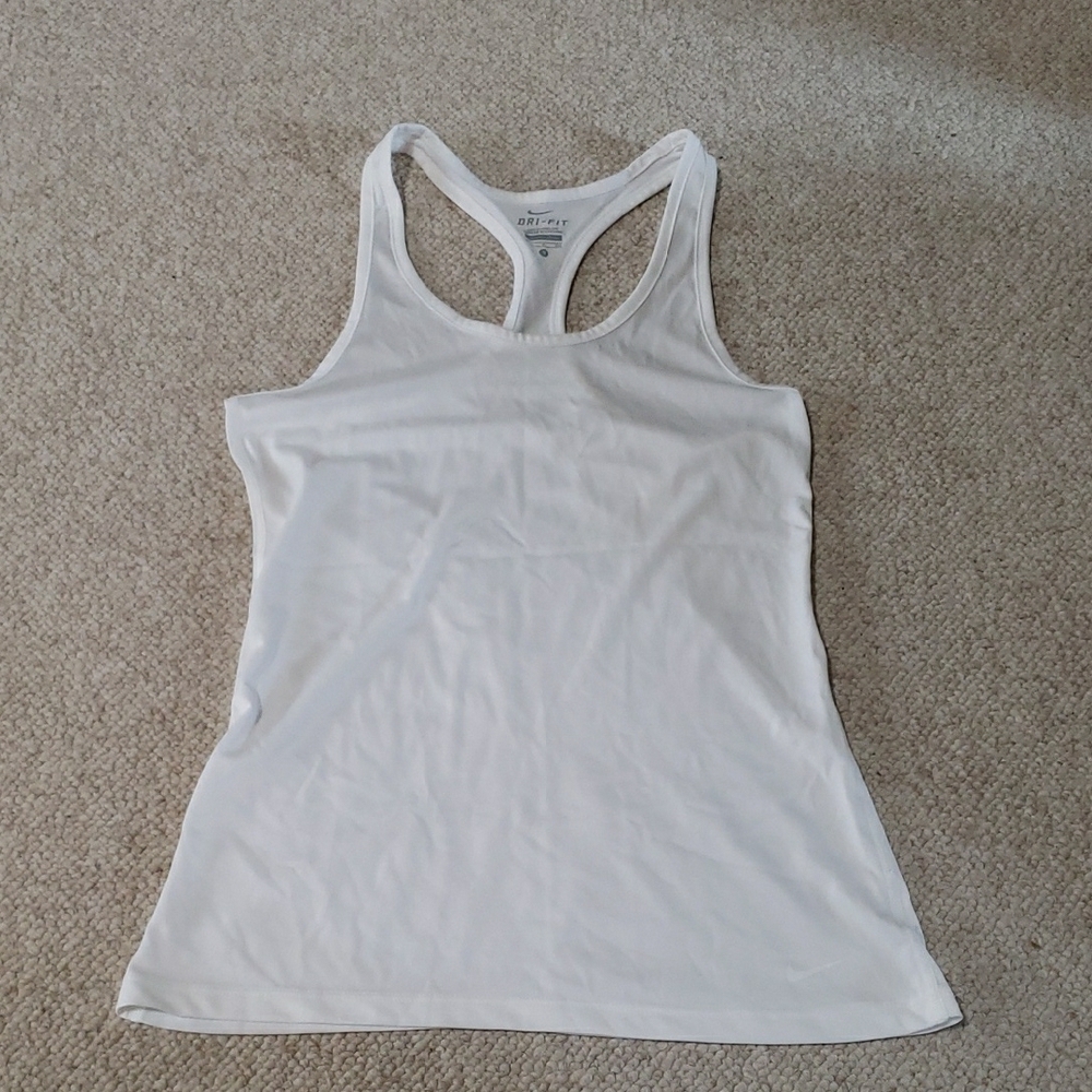 Nike White Tank Top